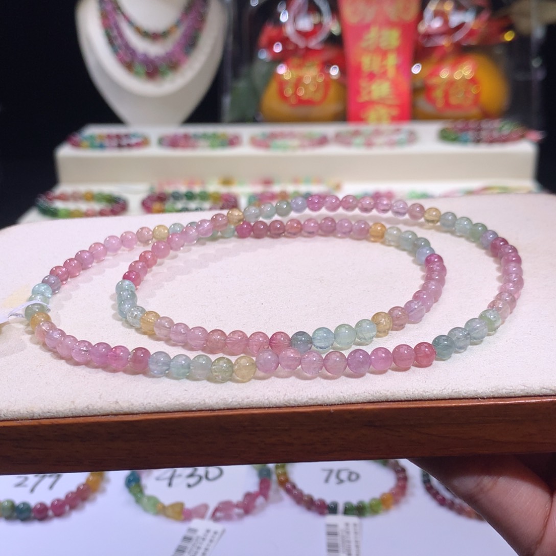 碧玺手链未镶嵌碧玺