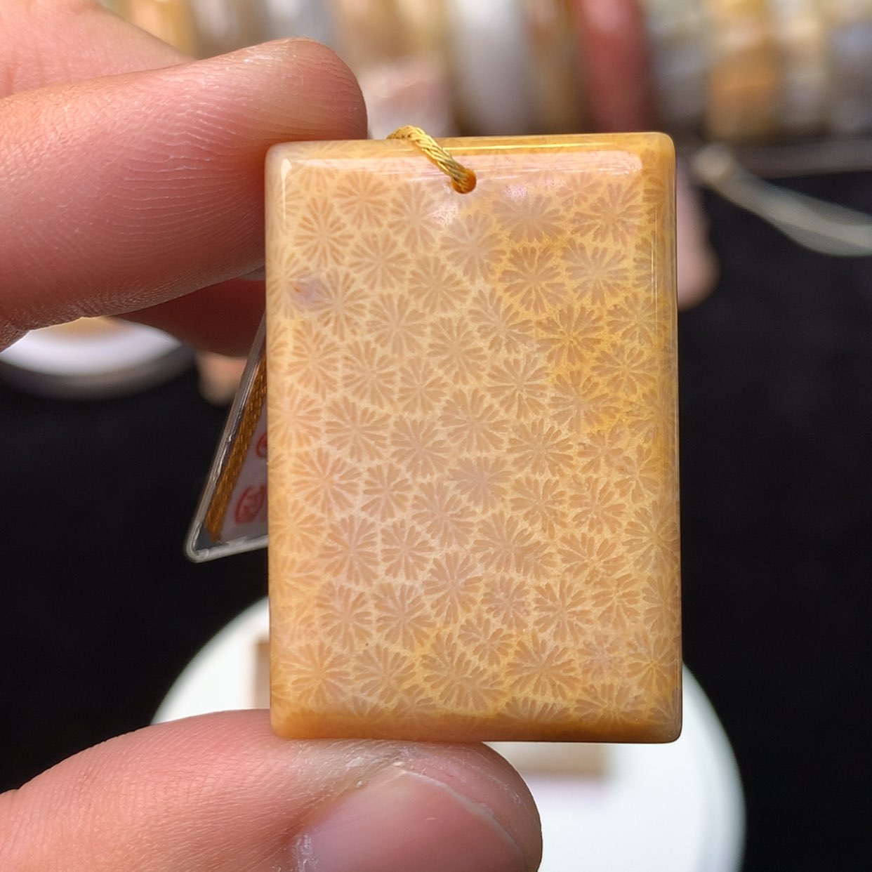 【闪购商品】硅化珊瑚（珊瑚玉）手链未镶嵌精品枫叶