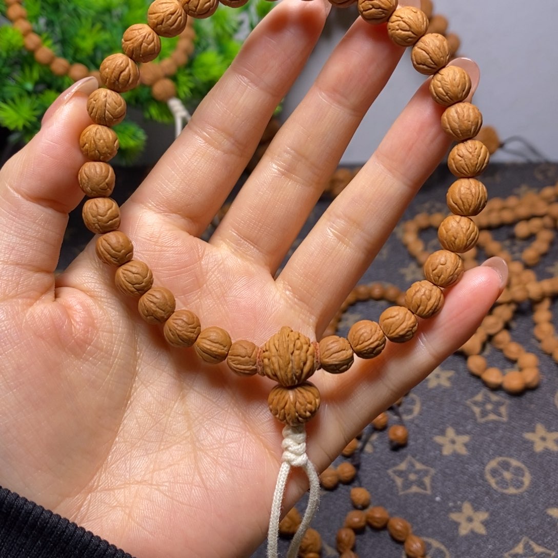 象***川桃核手串秦岭桃核