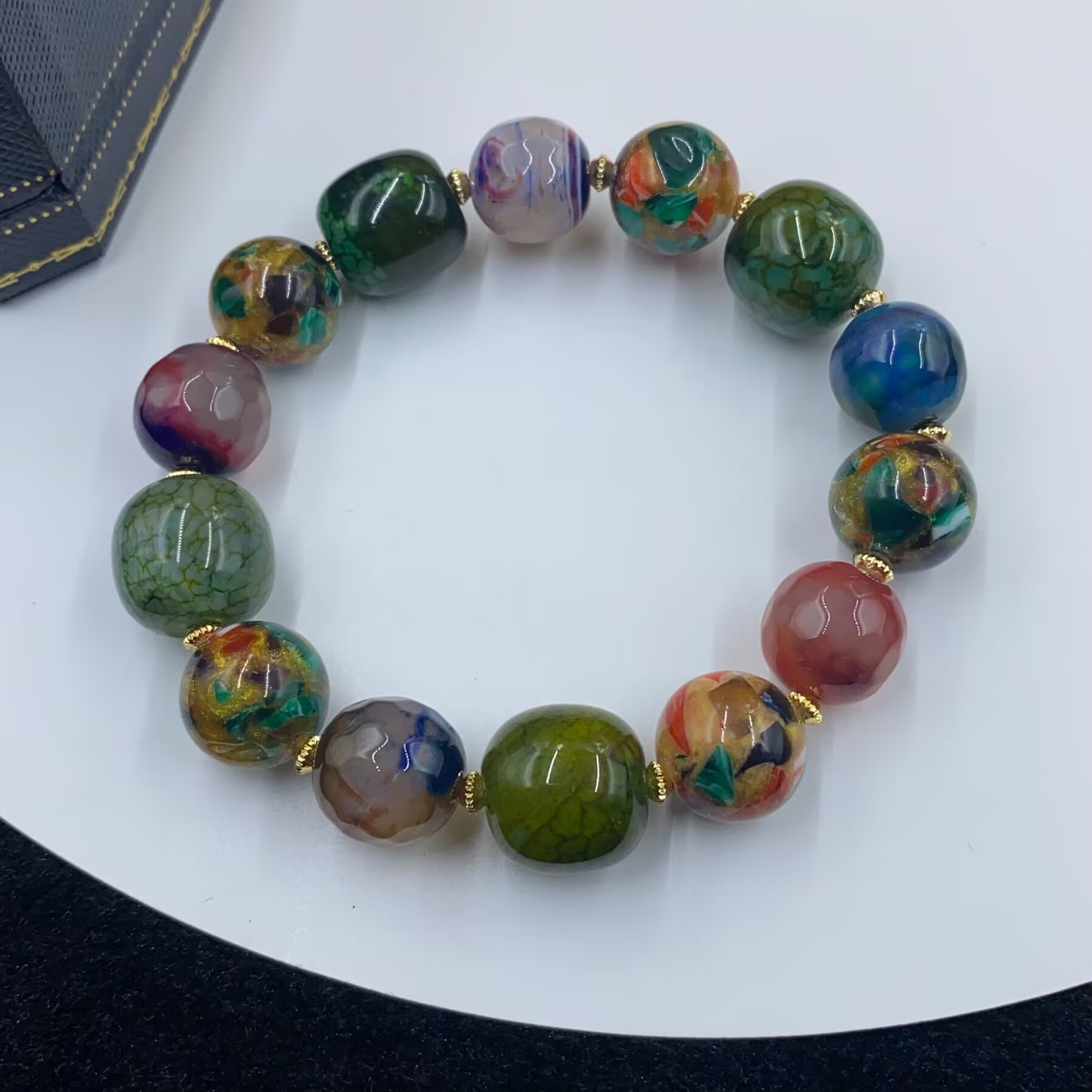 4440   多色珠珠手串多样性发货