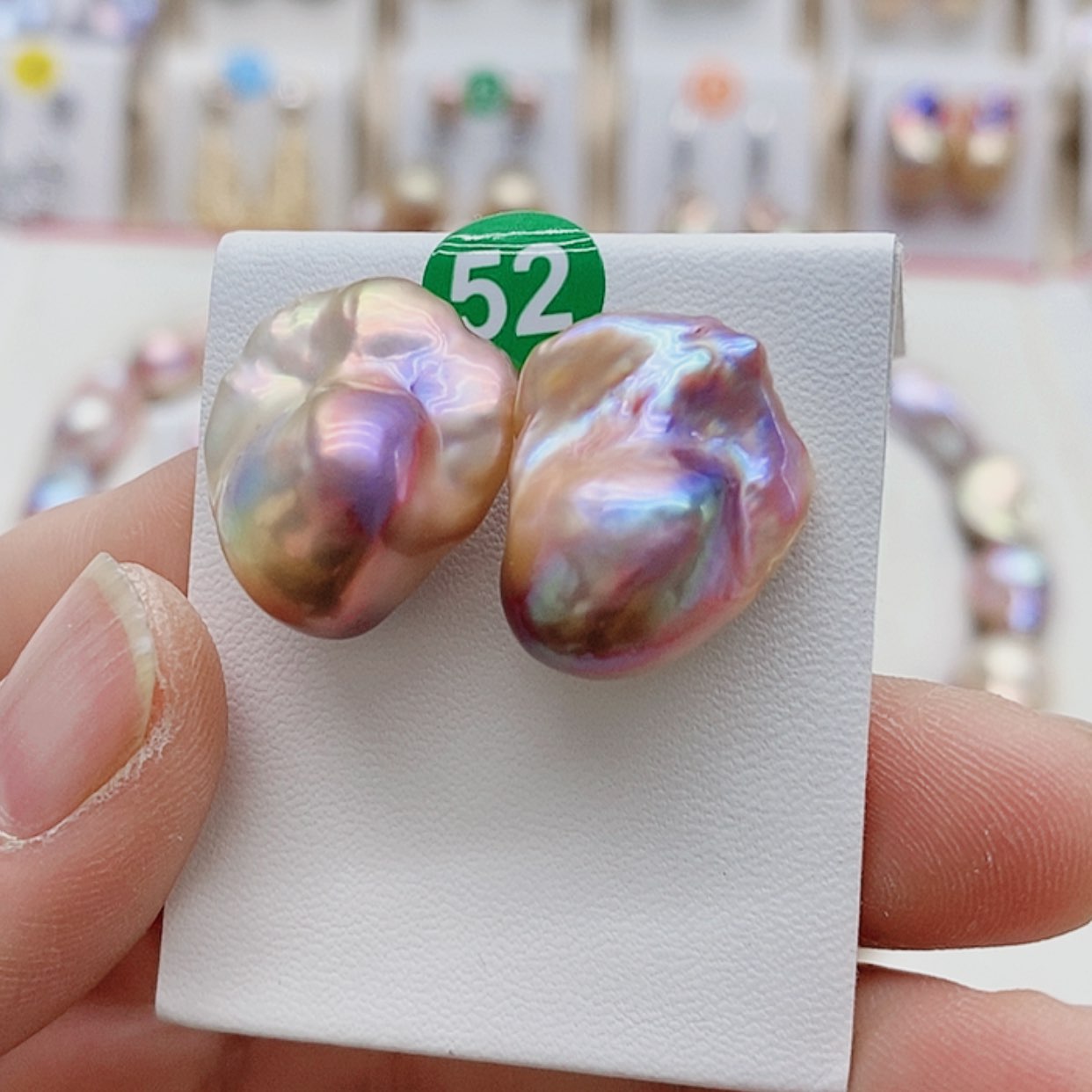 【闪购商品】淡水珍珠耳饰银S925镶嵌