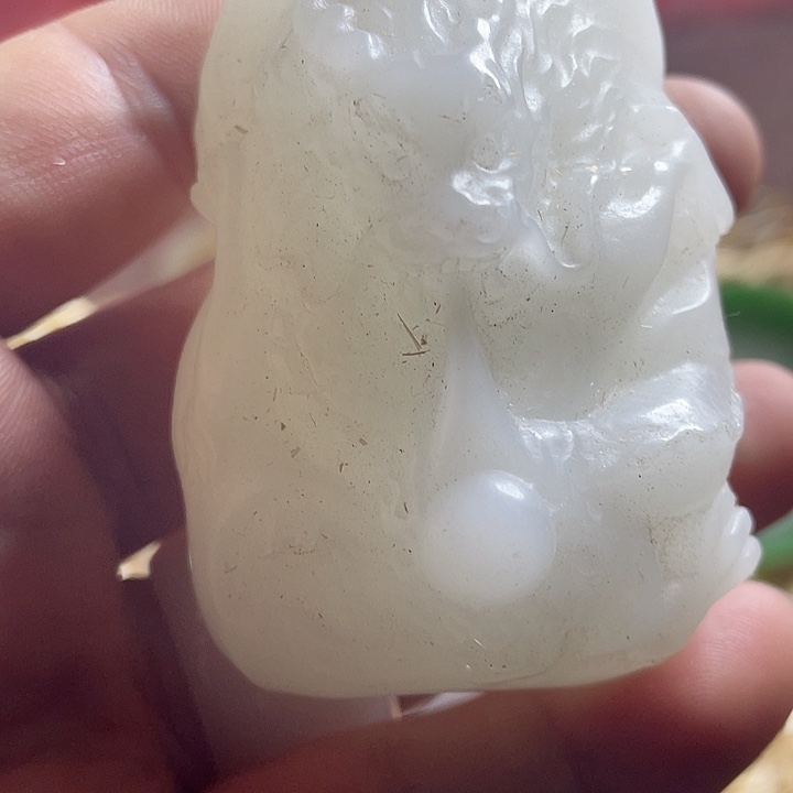 和田玉（糖玉）挂件未镶嵌