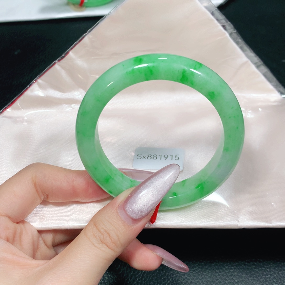 翡翠未镶嵌手镯Sx881915-04