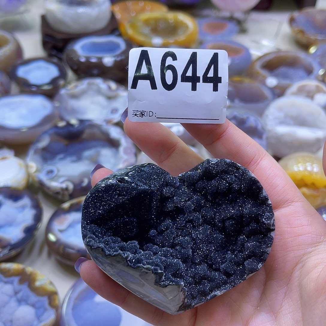 一***富水晶珠宝半成品未镶嵌A644