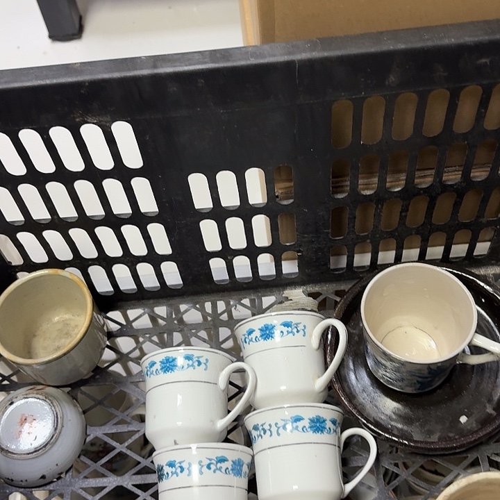 一***化4个兰花把杯部分底部有小飞皮