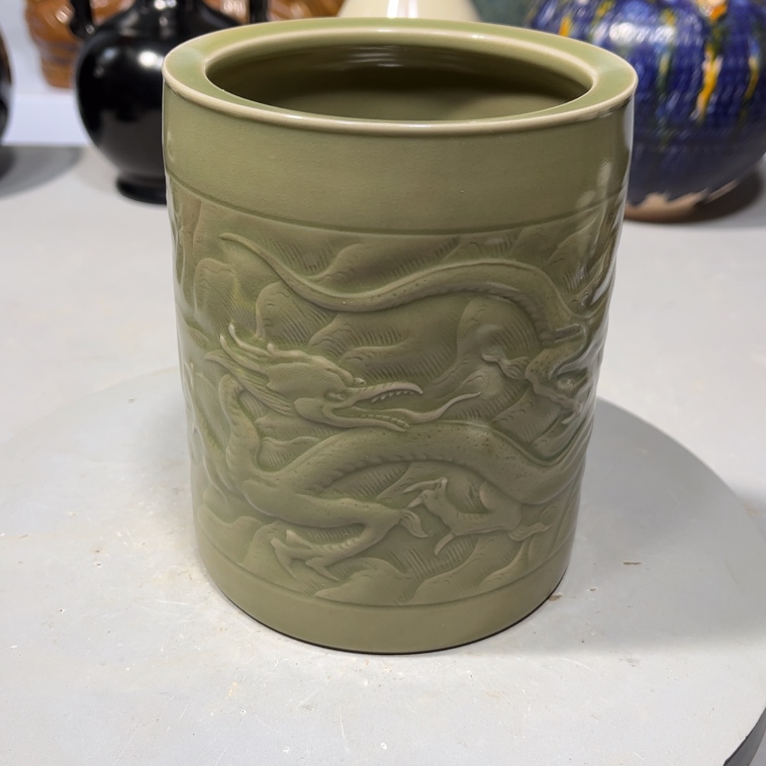 瓶老*越窑瓷器品相完美