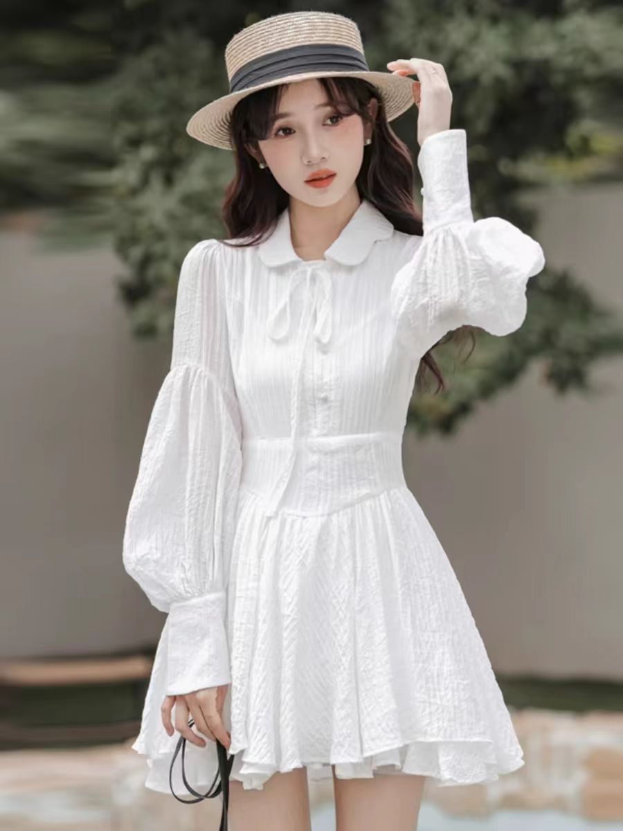 直播间扣号下单女装连衣裙显瘦气质