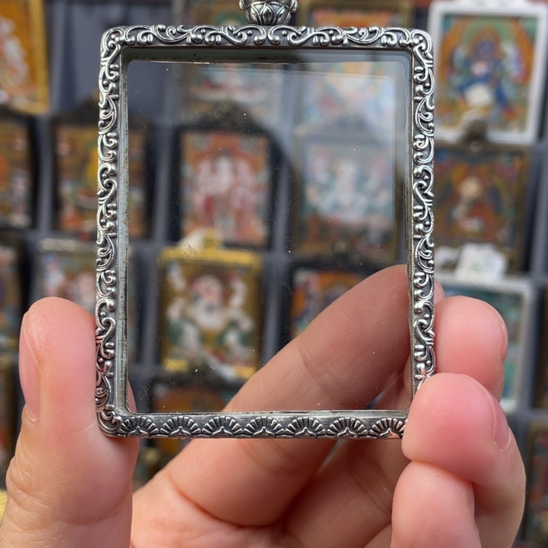 努***力吊坠嘎乌盒银的925