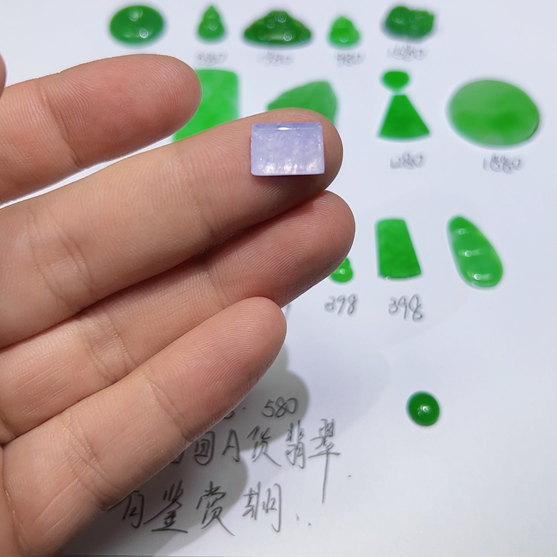 裸石翡翠天然缅甸A货翡翠