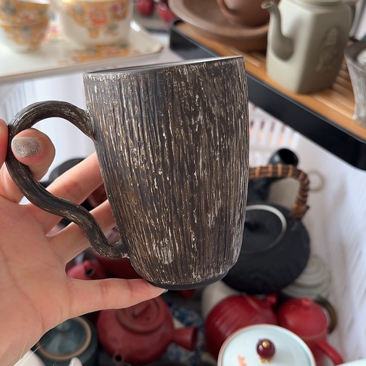 微瑕陶瓷茶具茶杯茶壶