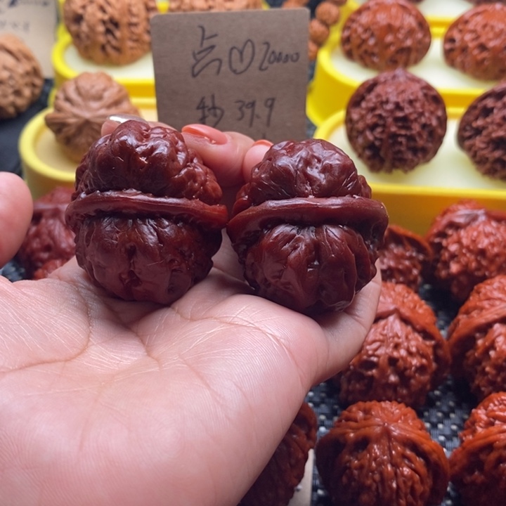 文玩核桃把件蛤蟆