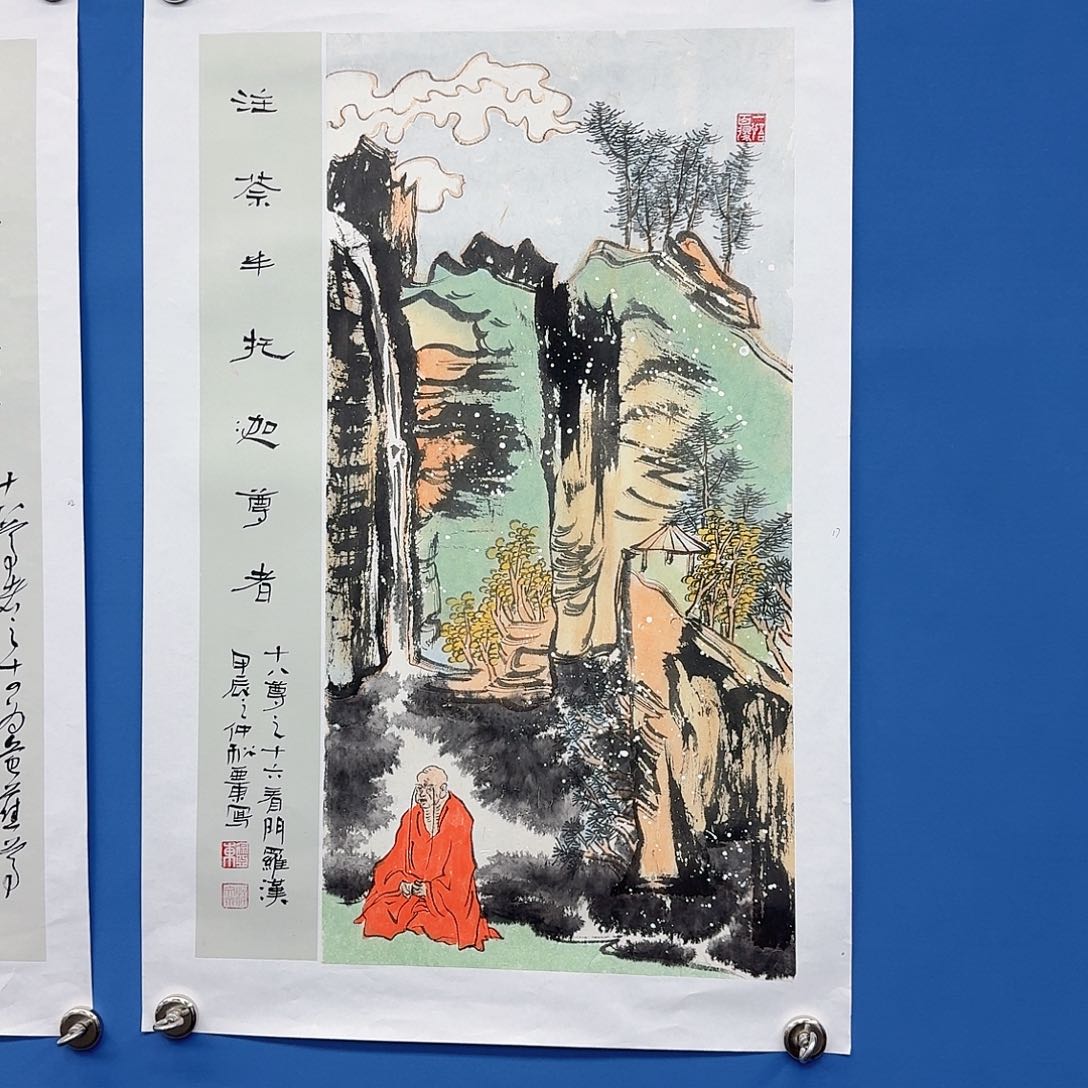 国画多次参加国内外大型