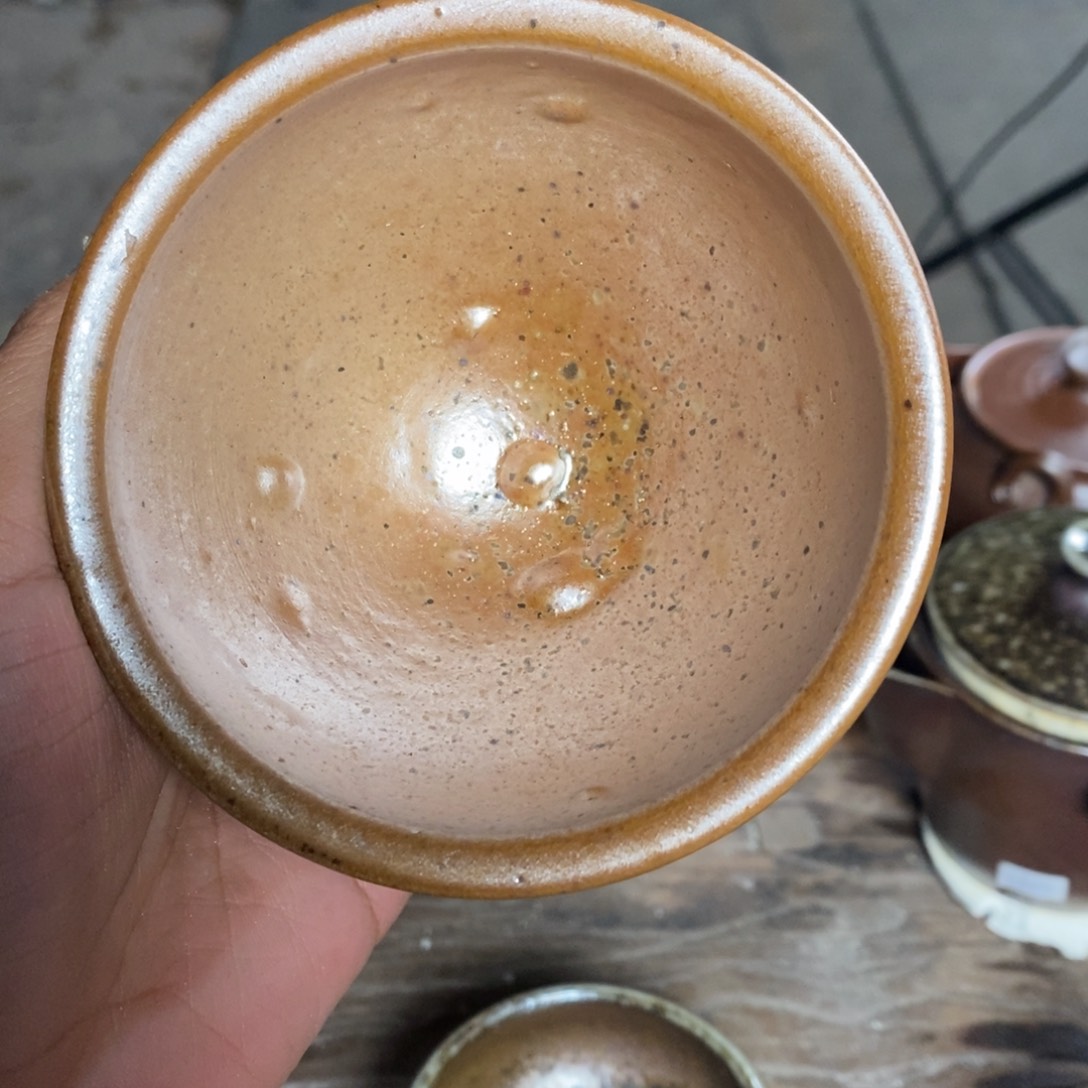 阿***罗浪鬼柴烧 无忌系列杯 鼓包