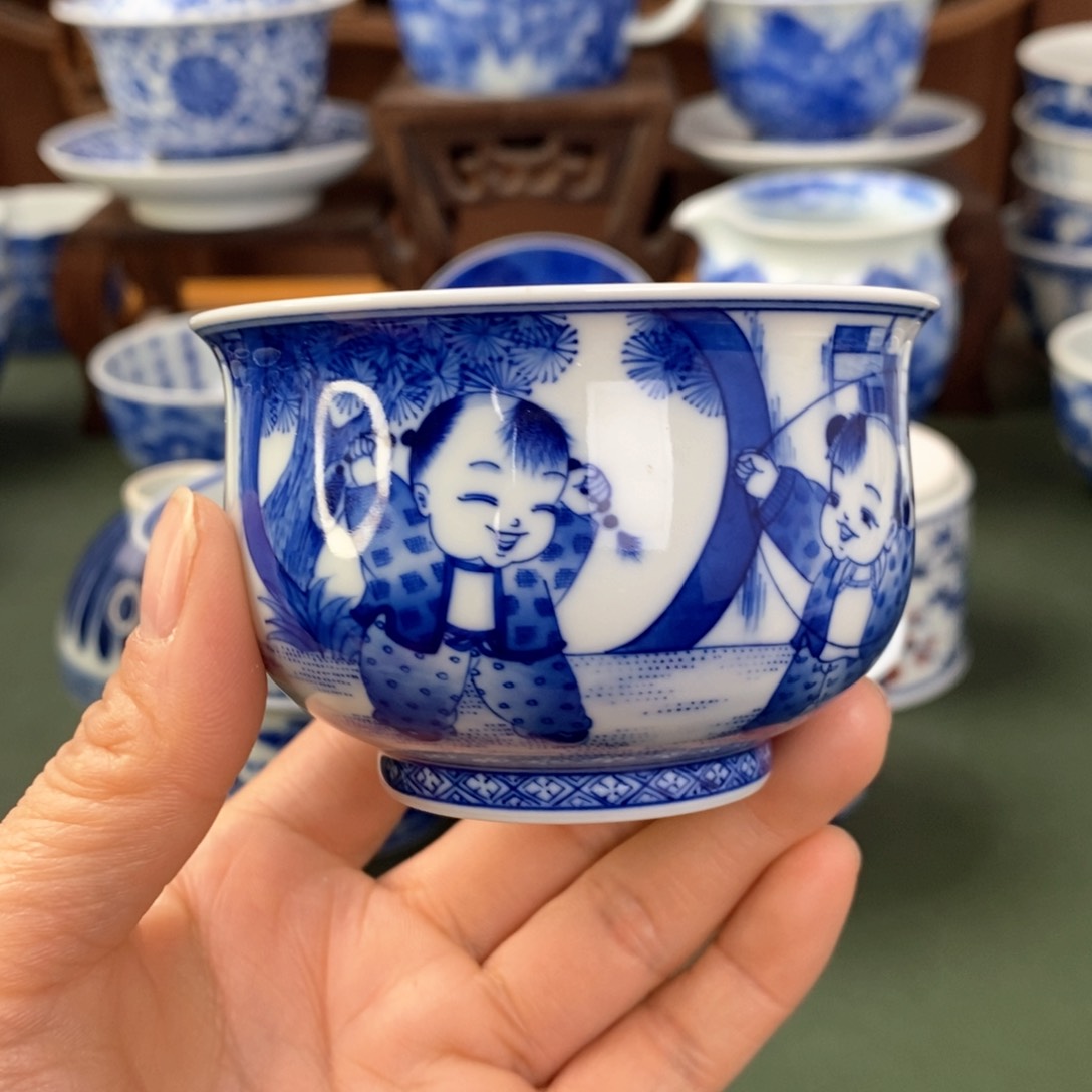 杯景德镇陶瓷手工手绘