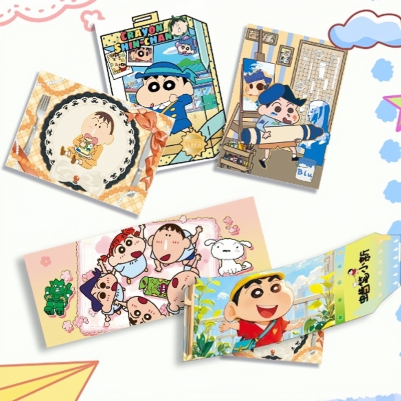 【叠叠】喜卡文创《蜡笔小新撕撕乐》卡牌盲盒（国卡）
