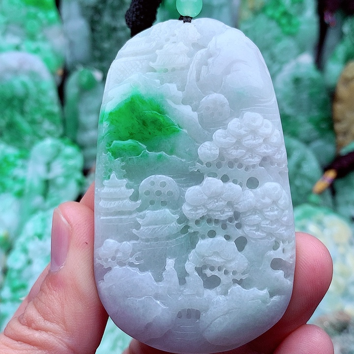 翡翠吊坠(不含链)未镶嵌