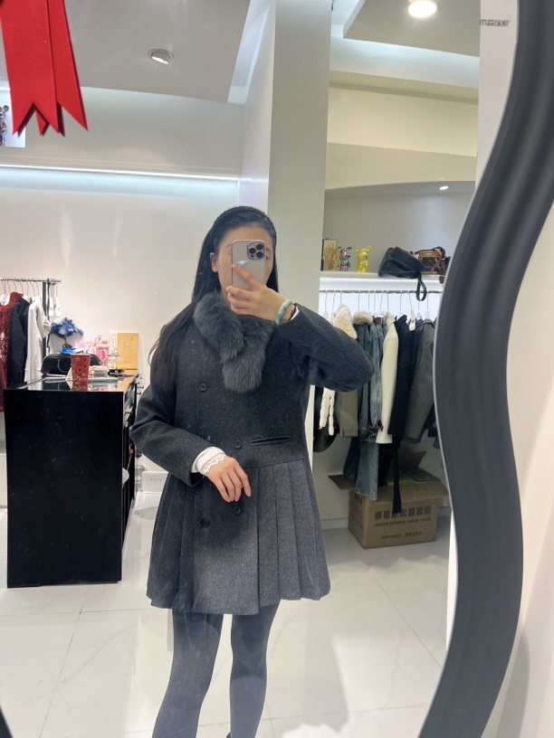 羽绒内胆韩版外套裙