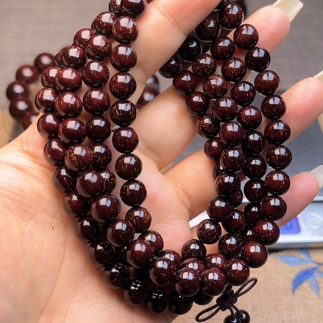 檀香紫檀（小叶紫檀）0.8 108颗满星