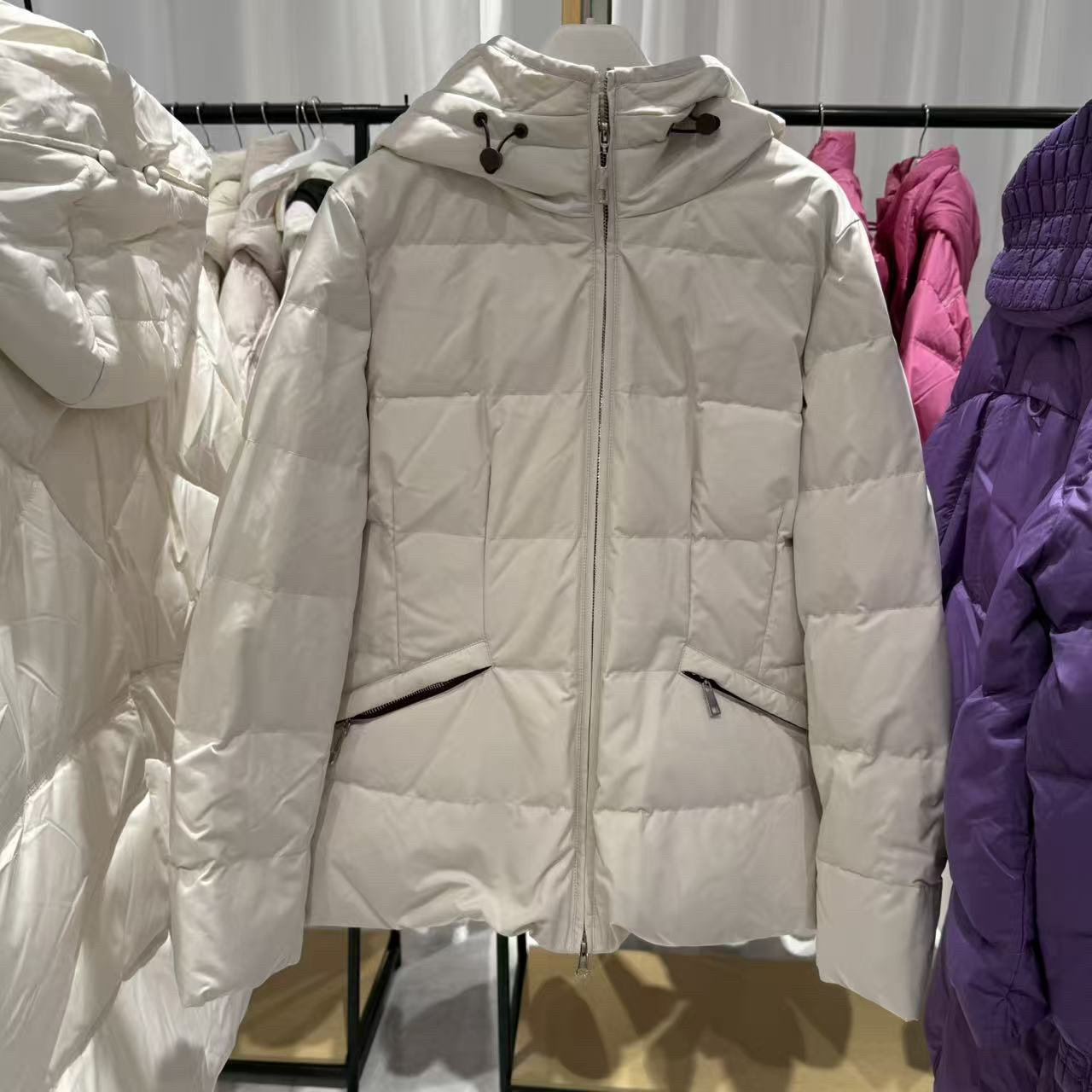 冬季羽绒服 白鸭绒