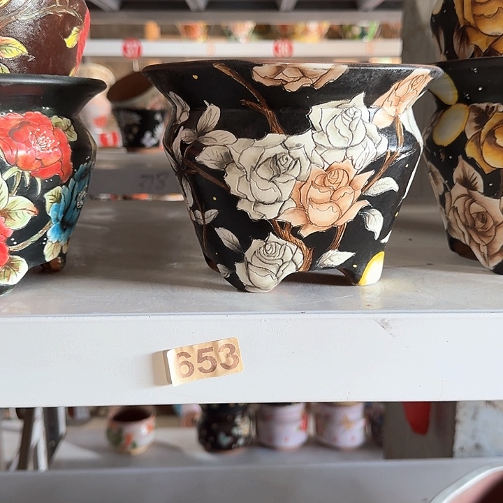 暖***暖花盆紫砂景德镇陶瓷