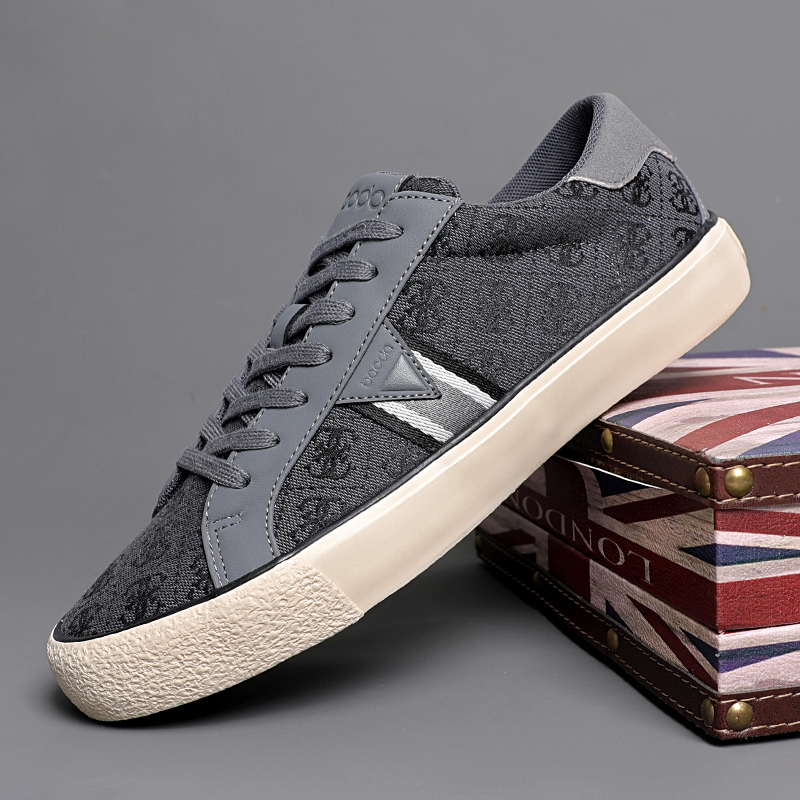 25新款男士春夏季软底百搭透气休闲帆布鞋舒适潮鞋时尚低帮#25026