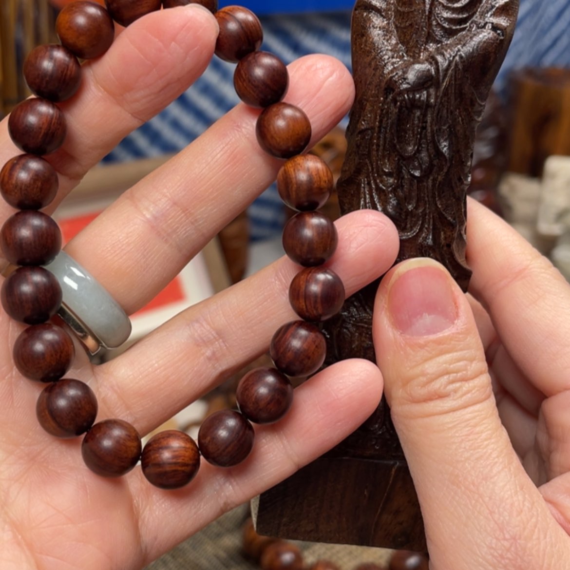 【闪购商品】黄花梨/降香黄檀手串/手链