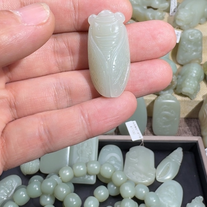 和田玉挂件未镶嵌