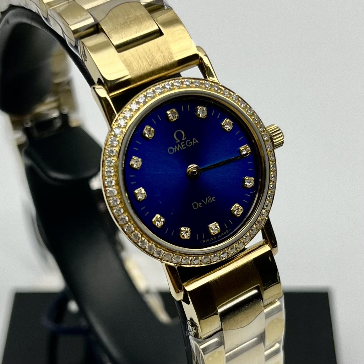 95新 Omega/欧米茄 欧米茄/碟飞/女表/石英/22mm/0548
