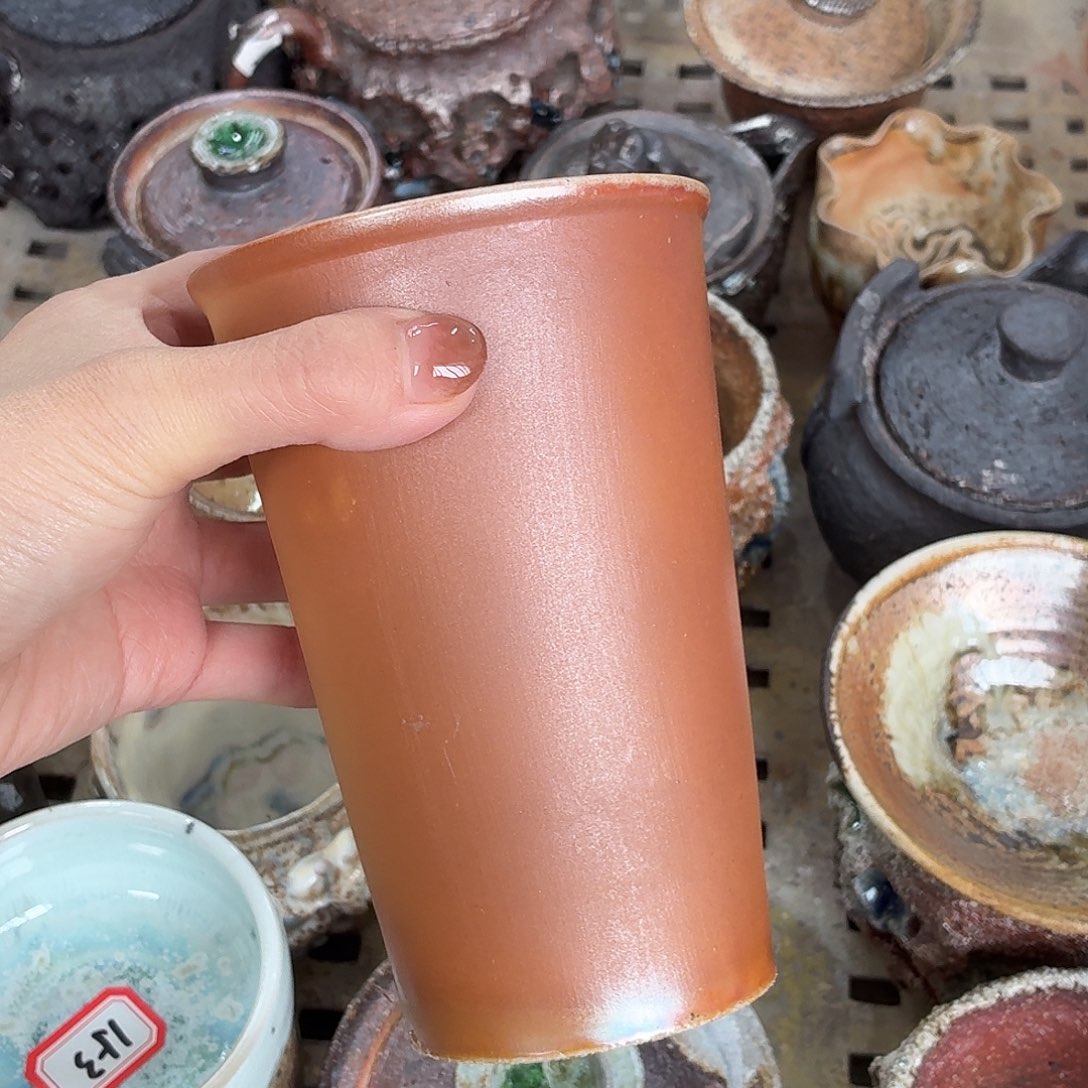 陶园柴烧，精品高货V608瑕