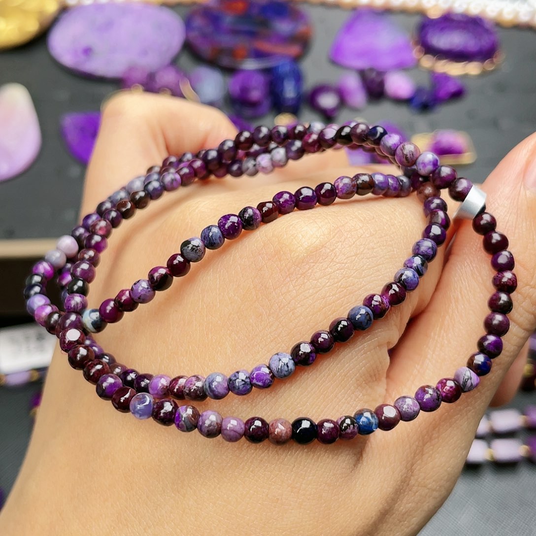 苏纪石（舒俱来）手链未镶嵌