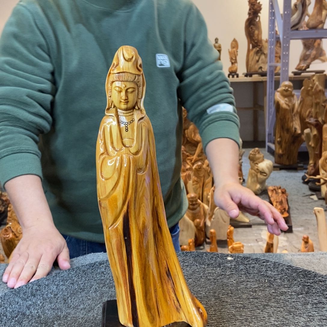 柏木（崖柏）太行崖柏根雕摆件