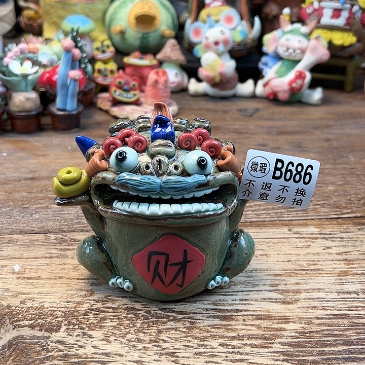 摆件陶小镇青花每日有新品微瑕