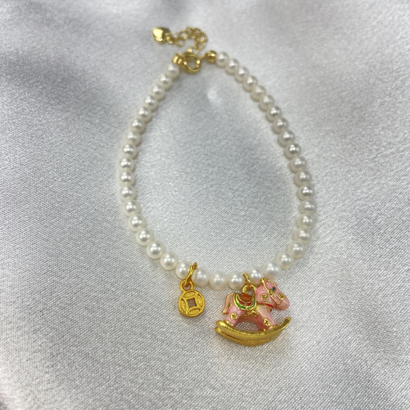 天然淡水珍珠手链   SL1031