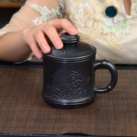 紫砂茶杯高货放漏