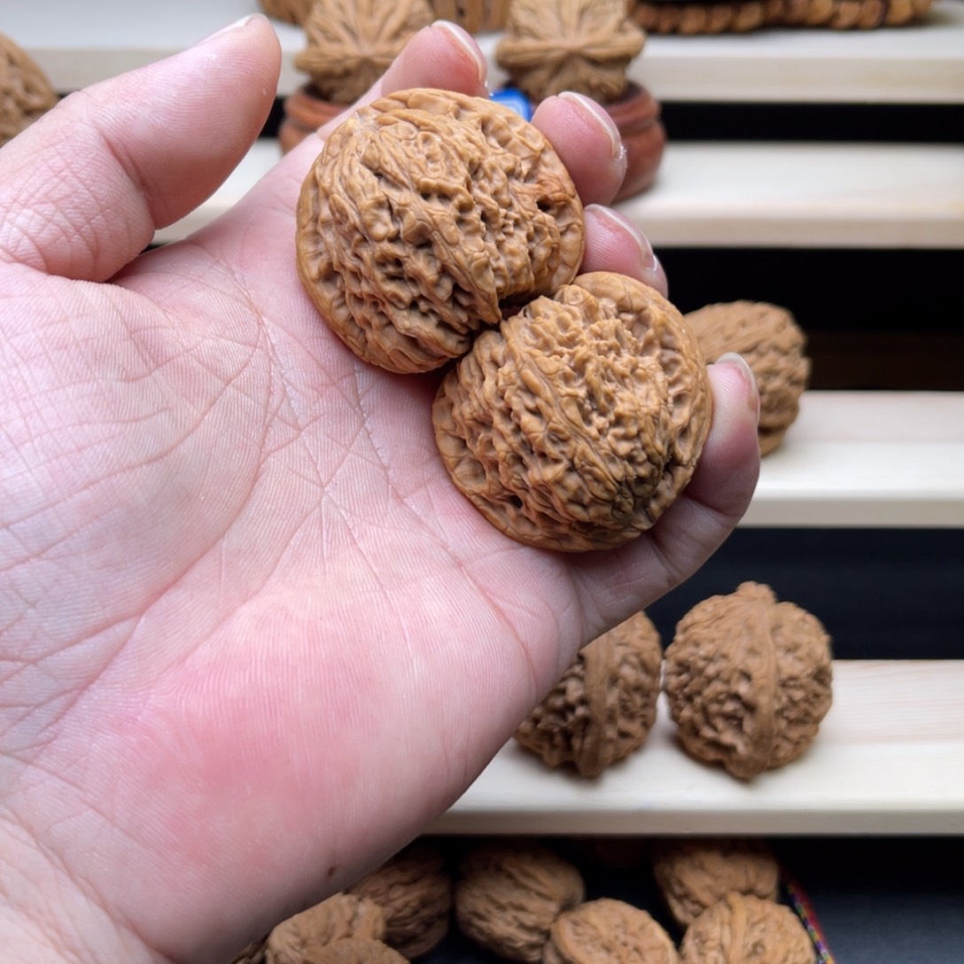 文玩核桃把件涿鹿