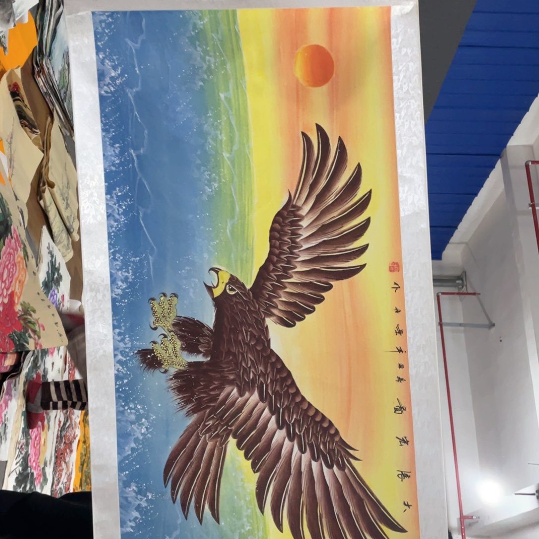 国画国画作品画心一张