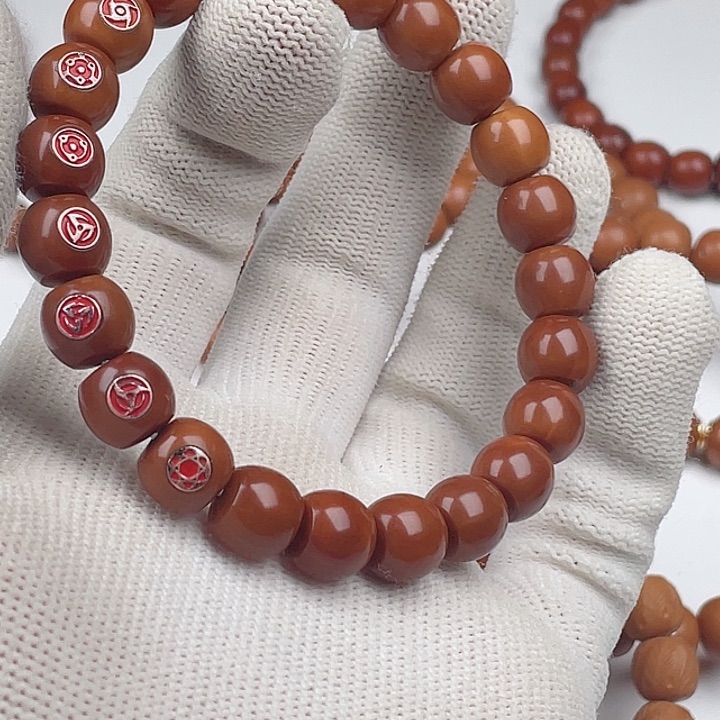 猴头核桃手串金**N直切