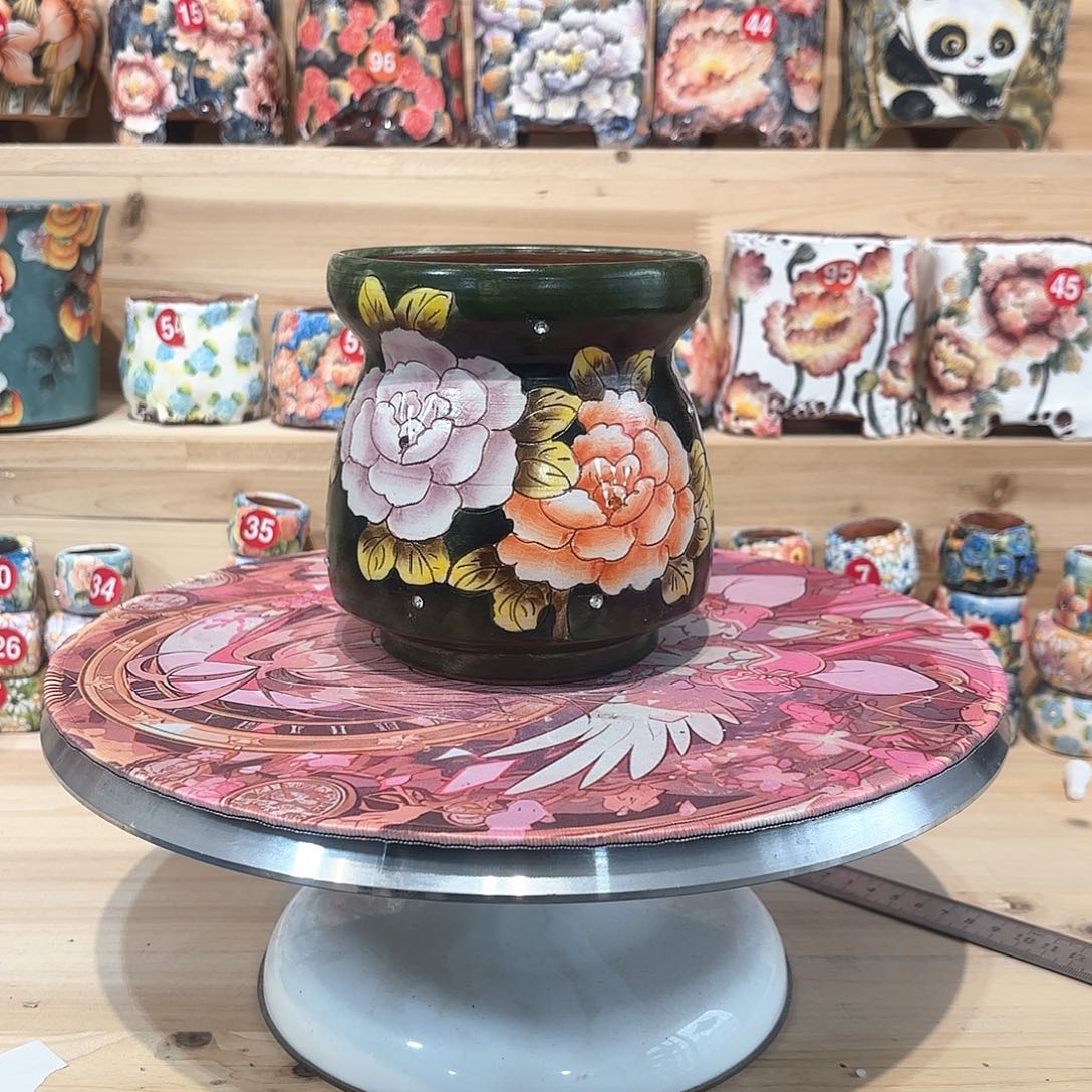 紫砂花盆手工花盆默认微瑕10.5/13