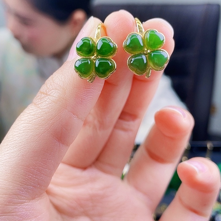 和田玉珠宝奇石银S925镶嵌