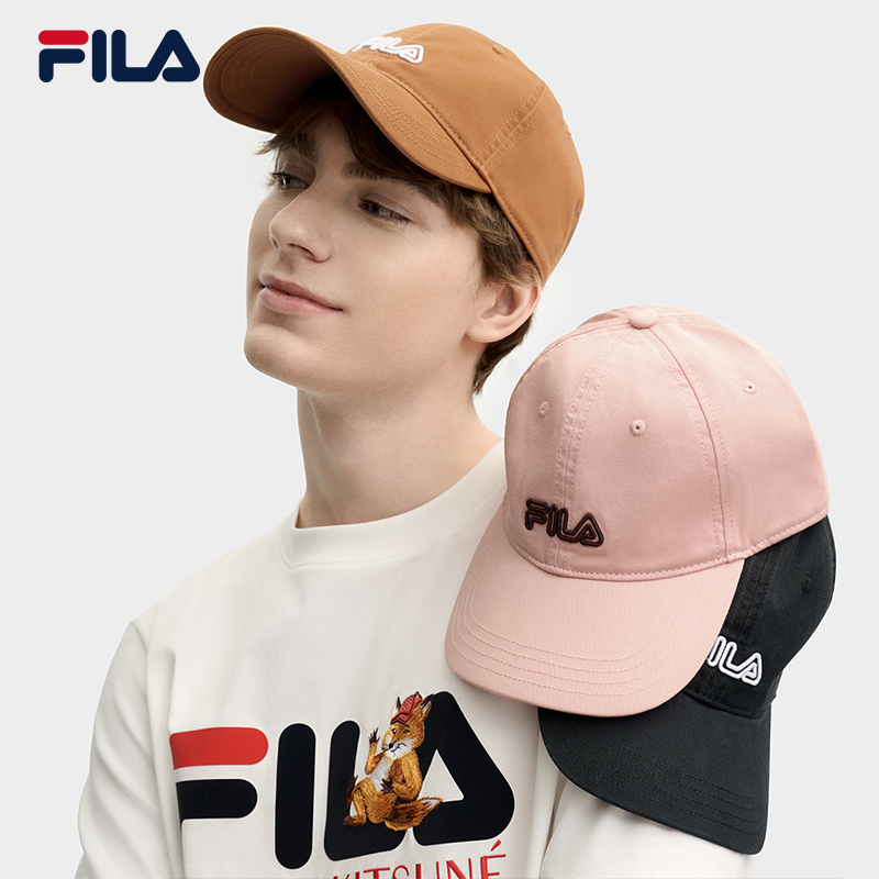 Fila/斐乐情侣款【休闲棒球帽】春夏新款户外遮阳休闲帽F13U529232F
