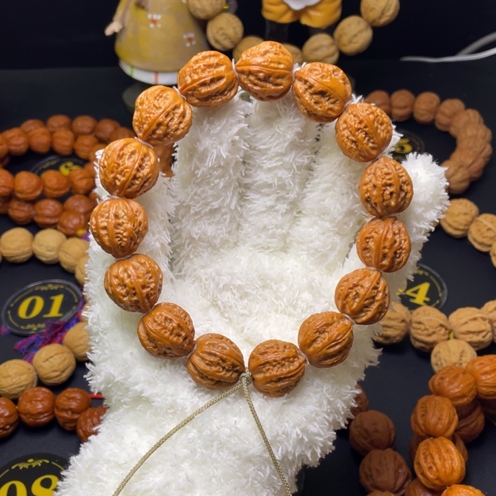 文玩核桃手串小八棱