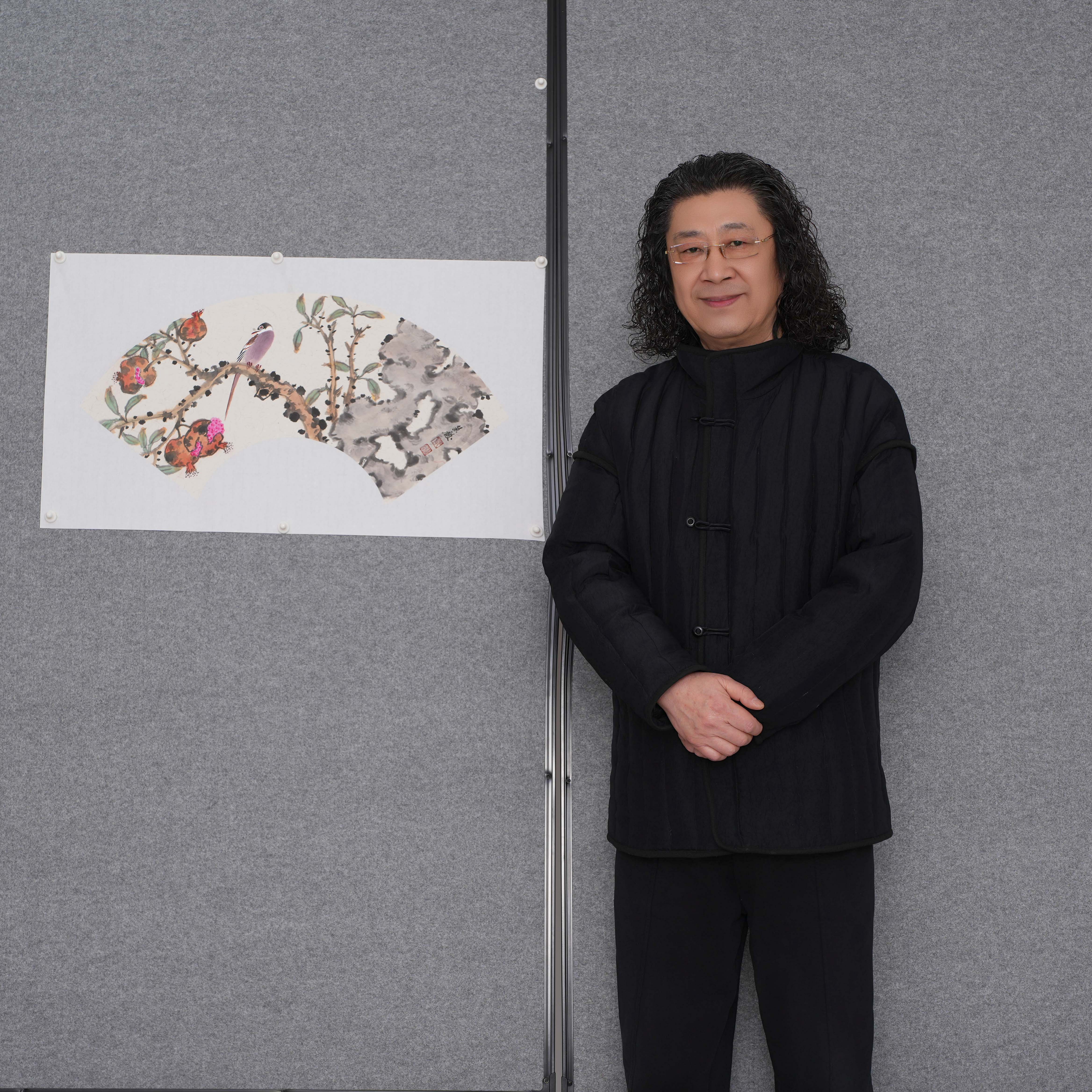 32郭慧庆【中美协老师】  扇面2平尺  国画