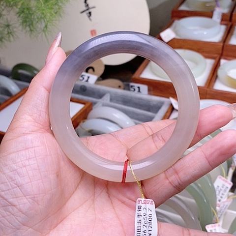 和田玉手镯未镶嵌56.2