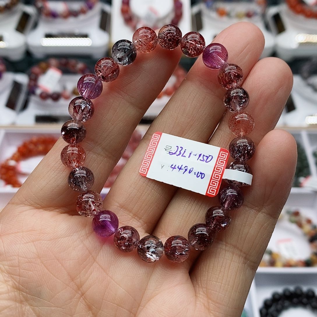 水晶手链未镶嵌何****戏水晶