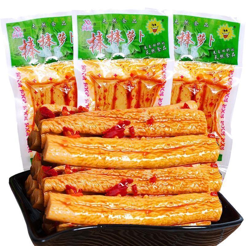 向东棒棒萝卜干甜脆萝卜小袋装香辣农家大刀萝卜早饭酱菜即食