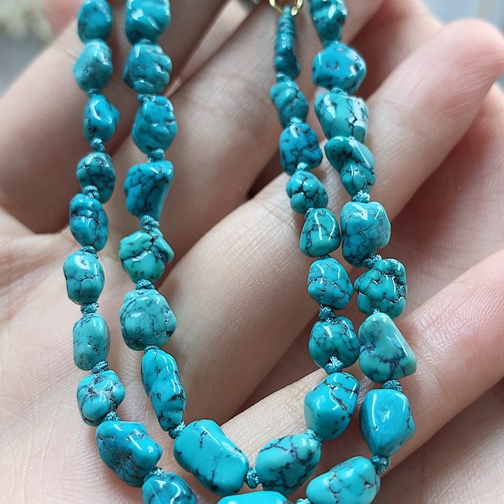 未镶嵌绿松石珠宝奇石