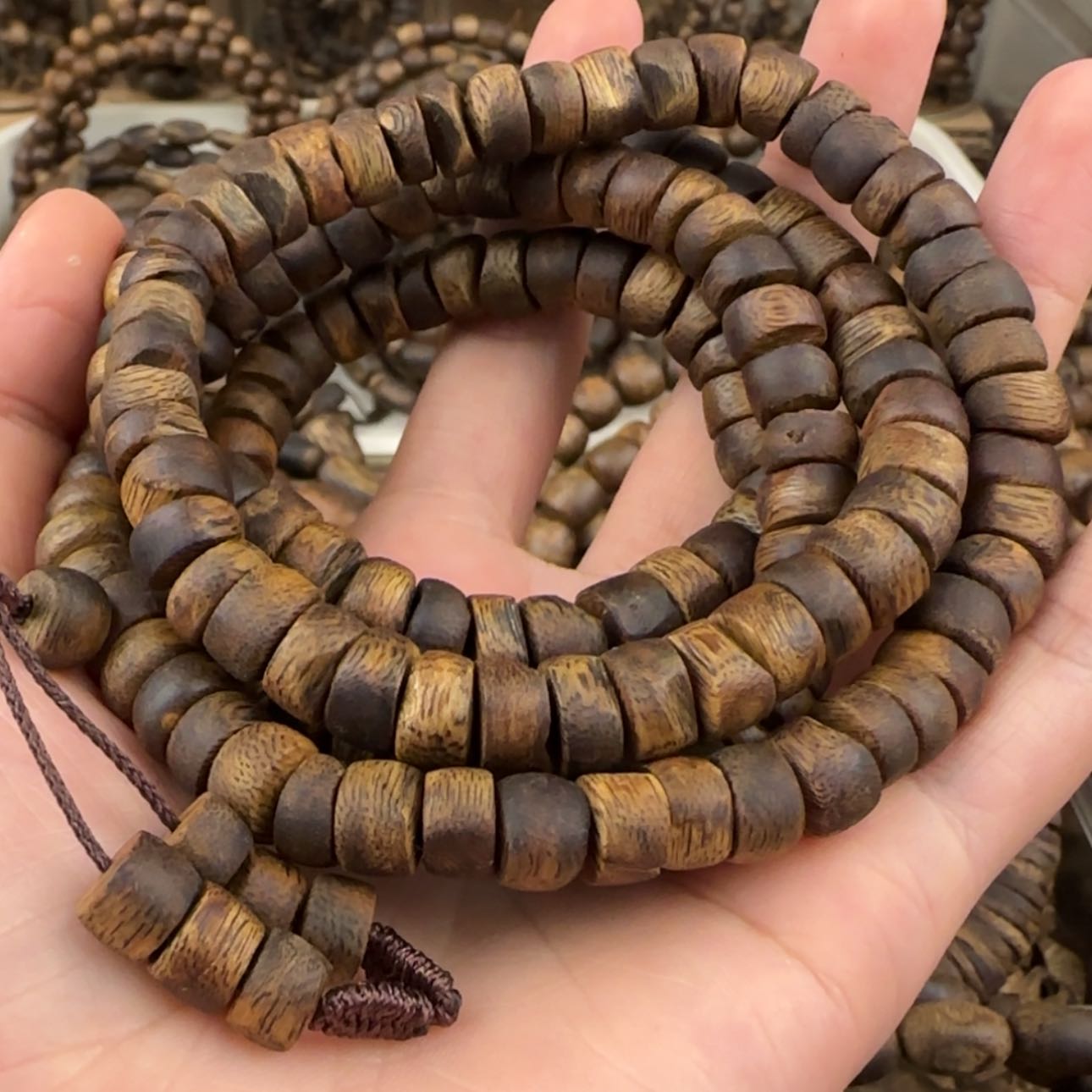 【闪购商品】沉香手串时****机奇楠手串35克