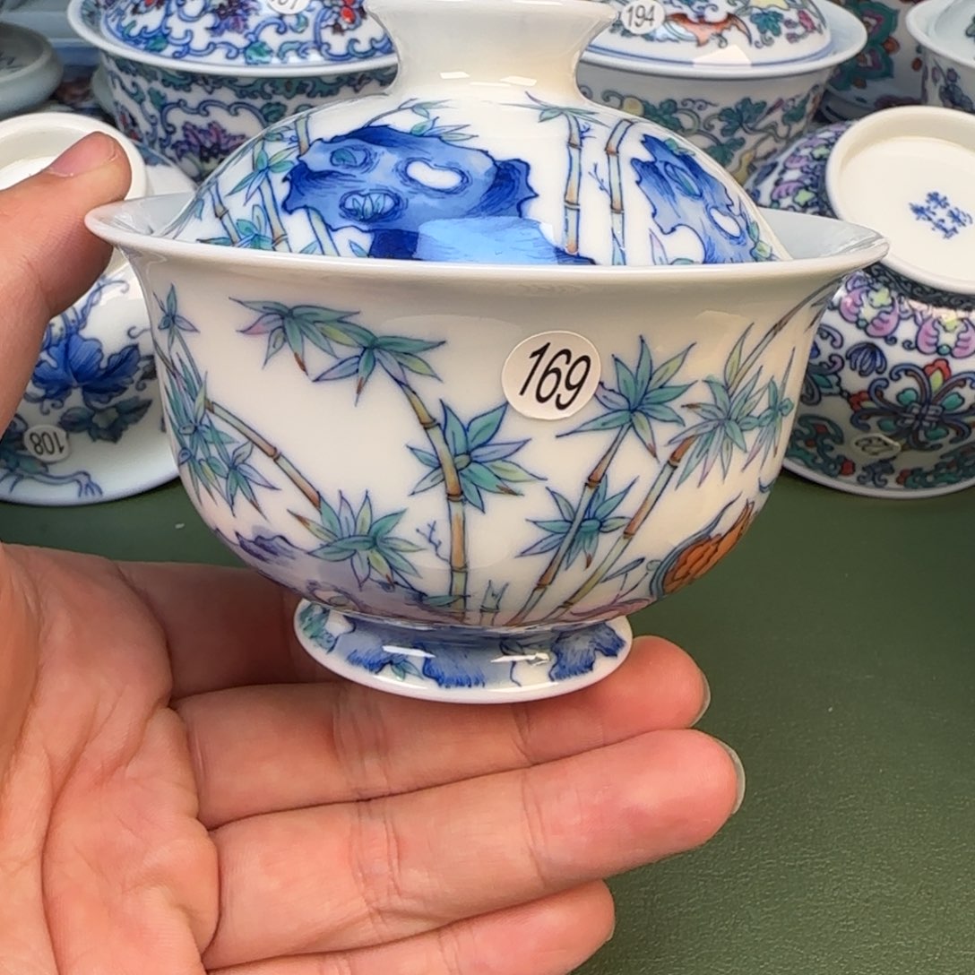 彦祖纯手工手绘茶具169