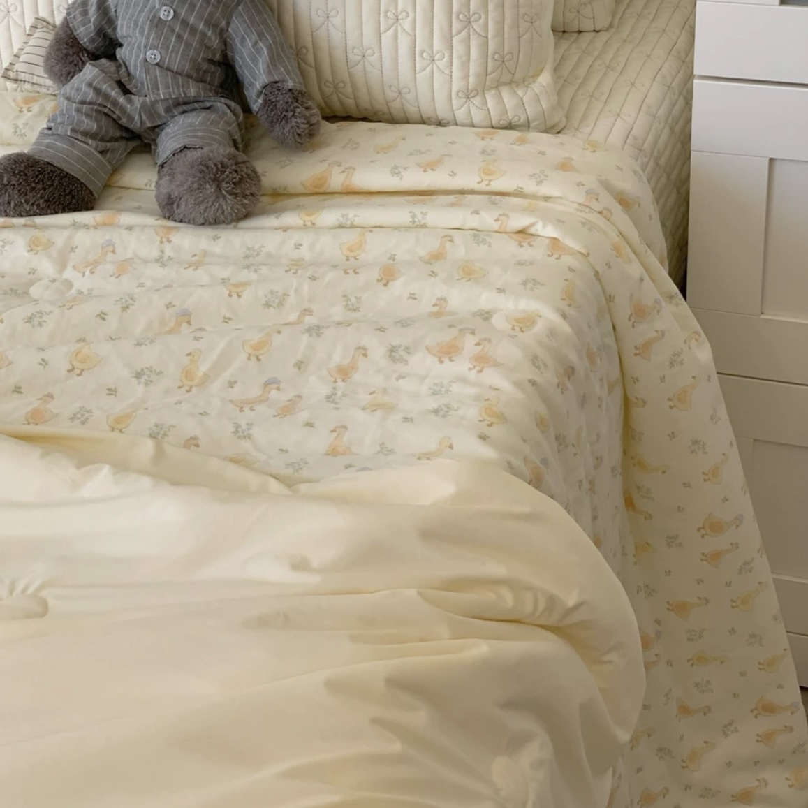 【凉爽鸭凉皮夏被】200*230可机洗冰丝夏凉被空调被