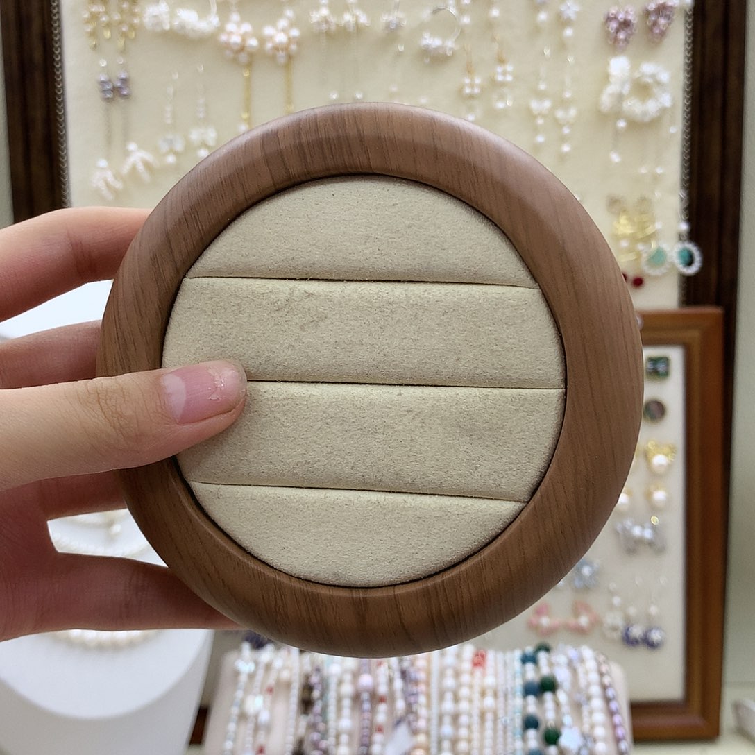 淡水珍珠耳饰银S925镶嵌